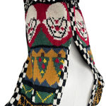 Martha Abraham Vest Knitted Christmas Sweater Size Large‎ long Teacher Pockets Photo 8