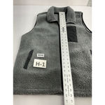 Womans Sierra Designs Vest XL Gray Sherpa Full Zip Pockets Photo 6