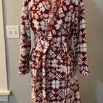 Vera Bradley  jacquard fleece robe in Star Intarsia Red size small / medium Photo 0