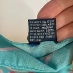 Gap  Blue Pink Floral 100% Polyester Lightweight Scarf Photo 4