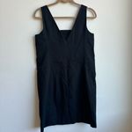 Kate Spade  Black Sleeveless Sequin Gold Sparkle Party Cocktail Dress Size 8 Photo 6