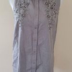 Tribal jeans olive button down size small Photo 0