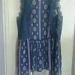 No Boundaries  Sheer Open Aztec Vest Photo 0