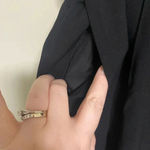 Ann Taylor  Black Pull On Elastic Waist Shorts Pockets NWOT Pleated Photo 2