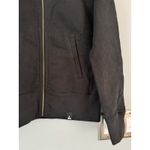 NWOT American Giant Women’s Moto Full Zip Original Heavyweight Sweatshirt XS Black Photo 7