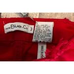 Vince Juniors . Red Ripped Mid Rise Stretch Skinny Jeans 3 Hip Hop Hipster Grunge Photo 3