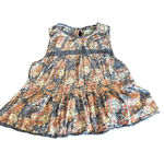 Current/Elliott  women's size 2 floral short sleeve blouse Photo 0