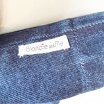 Vintage Blondie and Me Cotton Denim Shirt Dress Women’s Size 9/10 Late 80s Style Photo 5