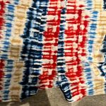 No Boundaries NoBo Red White & Blue Womens Medium Size (7-9) Shorts Romper with Belt Photo 5