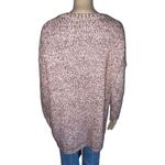 Kaisely  mauve marled open cardigan Photo 2