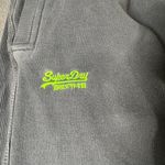 Superdry  Orange Label Womens S Faded Gray Blue Slim Fit Fleece Joggers Photo 3