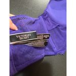 Victoria's Secret  Brilliant Purple Lace High Neck Corset Bra Top Size S NWOT Photo 9