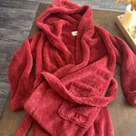 UGG  Aarti Belted Fleece Robe, Rubious, Size Medium, $98 Photo 11