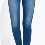 AYR The Chiller Skinny Mid Rise Jeans Womens Size 24 / 30 Dark Wash Photo 0