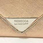 Rebecca Minkoff  Metallic Pink Envelope Wallet Snap Closure Photo 2