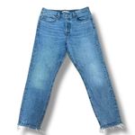 Levi Strauss & CO. Levi’s Wedgie buttonfly frayed hem straight jeans Photo 2