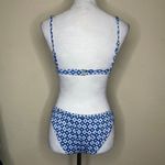 Hollister  Blue White Floral Bikini Set Beachwear Vacation XS/S Photo 2