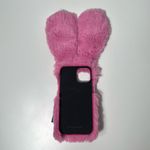 Balenciaga  Fluffy Bunny Ears Crossbody iPhone 12 Cell Phone Case Photo 12