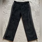 Adidas  Velour Corduroy Wide Leg Pants Photo 1