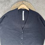 Lululemon Women’s Alpaca Wool-Blend Cardigan Sweater Longsleeve in Black XL Photo 5