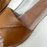 ASOS Brown Leather Slide Sandal, GUC, Size 5, MSRP $79 Photo 6