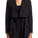 3.1 Phillip Lim women’s black Tiered Twill blazer jacket size 2 extra small XS Photo 17