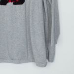 Catherines Womens Gray Scottie Dog Scoop Neck Sweater Size 1X Gray Preppy Cozy Photo 2