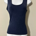 Victoria's Secret  Underwear Navy Ribbed Tank Top Soft Sexy Essential Size Medium Photo 0