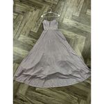 City Vibe  Juniors' Sleeveless Glitter Ball Gown Lavender Size 5 Photo 1