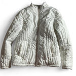 Palomores Fashions Of Calif By George Palomores White Quilted Zip Up Jacket Size M Photo 0