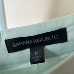 Banana Republic 🎀NWT $110 mint green handkerchief asymmetrical skirt Photo 2