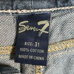 Seven 7 Sz 31 Denim Jean Shorts Photo 7