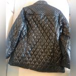 White Mark black hooded puffer coat with detachable hood. Size 1X Photo 9