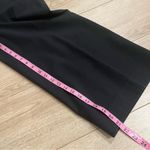 Kate Spade  Black Cotton Blend Pleated Wide Leg Cropped High Waisted Pant Size 4 Photo 8