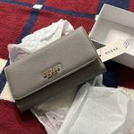 Guess Jewel Slg Boxed Multi Clutch wallet in grey NIB new in box Photo 0