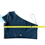 l*space L* Size L Genesse One Shoulder Crop Top Solid Black Basic Yoga Athleisure Photo 9