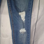 Wall Flower Distressed The Flirty Curvy high rise skinny jeans Photo 3