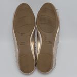 Nine West  Women's Metallic Curvy 3 Bow Tie Studded Ballet FlatsSize 9.5 M Photo 7