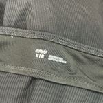 Aerie  Black Ribbed V‑Neck Cropped Tank with Built‑In Shelf Bra Size M Festival Photo 9