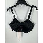 SKIMS  Fits Everybody Lace T Shirt Wing Bra Onyx Underwire Padded Black Size 34D Photo 1