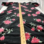Draper James  RSVP black velvet floral short sleeve dress xs w/pockets Photo 9