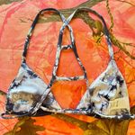 Blue Life tie dye bikini top grey and white Photo 5