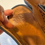 Clarks Clark’s Blue Leather Lazer Cut Wedge Sandals Womens 6.5 Beachy Casual Peep Toe Photo 7