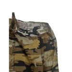 Sanctuary Green Camo Short Sleeve Front Tie Knot Button Down Shirt Women Sz S Photo 6