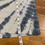 Democracy Tie Dye Pullover Womens XS Blue Metallic Mock Neck Long Sleeve Top Photo 8