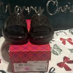 Tory Burch bubble jelly slides in black size 8 Photo 3