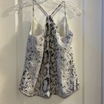 J.Crew Womens Snake Print Scallop Trim Cami Tank Top Size 2 Photo 1