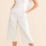 Anthropologie COPY - hutch Back Bow Jumpsuit Photo 0