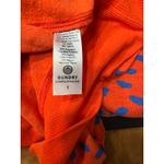 Sundry Abstract Dots Fitted Raglan Sweatshirt lighthouse red-blue dots-Size 1(S) Photo 5