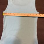 Halogen  Womens Small Tank Top Sleeveless Knit Casual Basic Top‎ Light Blue Photo 5